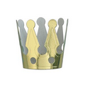Miniature Gold Foil Crowns w/ Elastic Chin String